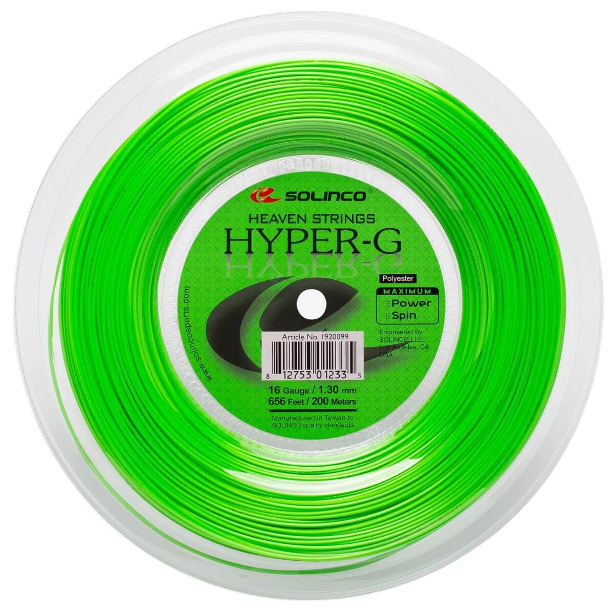 Rollo de cuerda Solinco Hyper - G - Sur SportsRollos y cuerdas