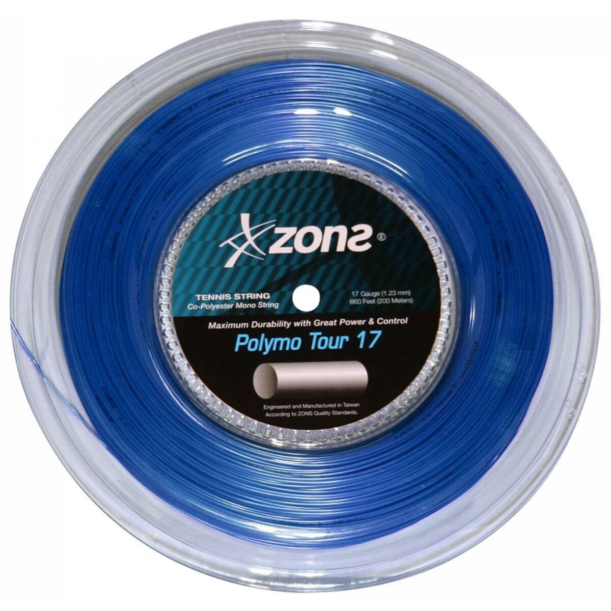 Rollo de Cuerda Zons Polymo Tour Azul (200m) - Sur SportsAccesorios