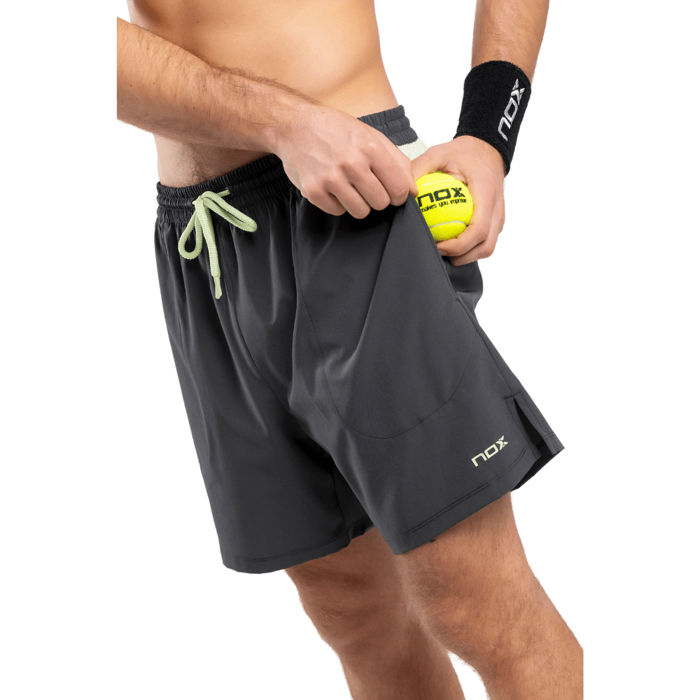 Short Hombre Pro Charcoal Grey - Sur SportsVestuario