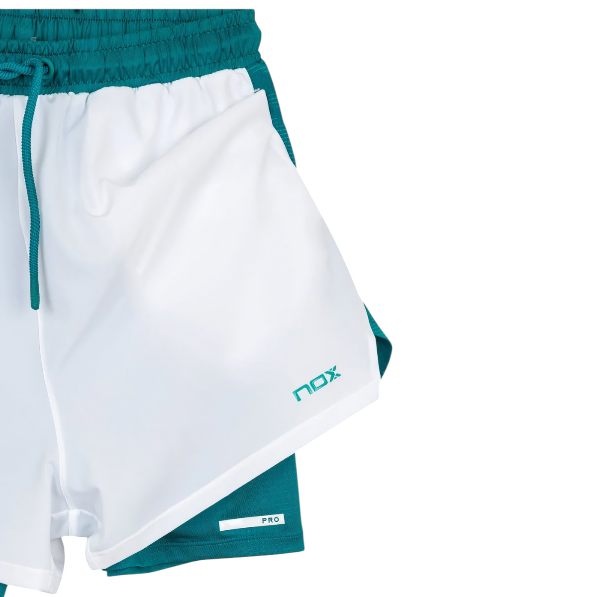 Short Nox Pro White Ivy Green