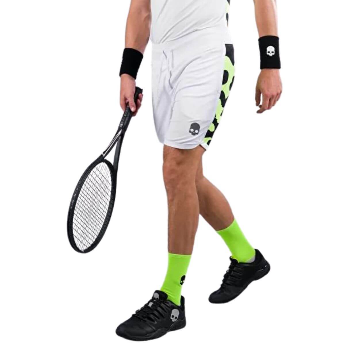 Short Hydrogen Camuflaje Técnico Blanca Amarillo Fluor Hombre - Sur SportsVestuario