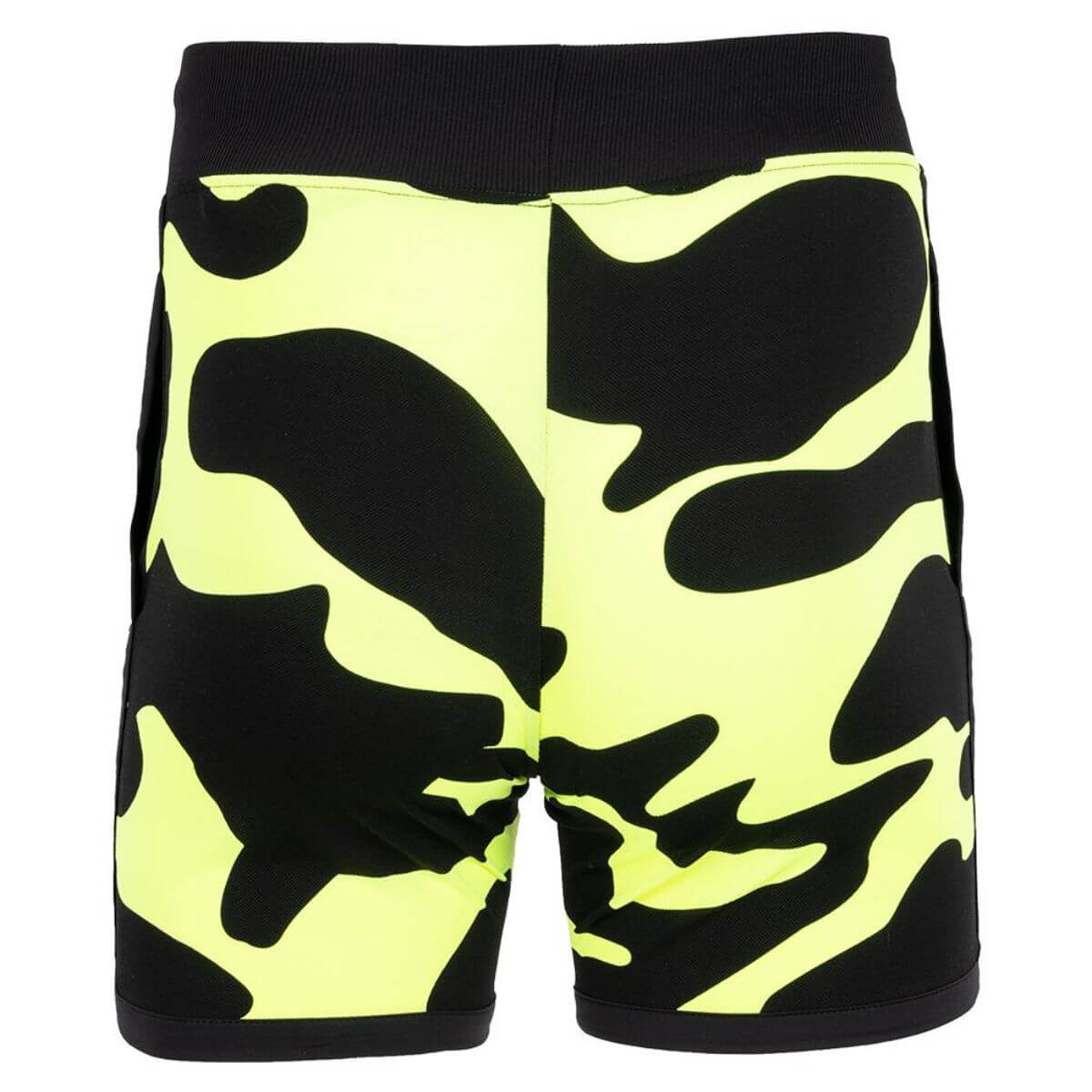 Short Hydrogen Camuflaje Técnico Negro Amarillo Fluor Hombre - Sur SportsVestuario