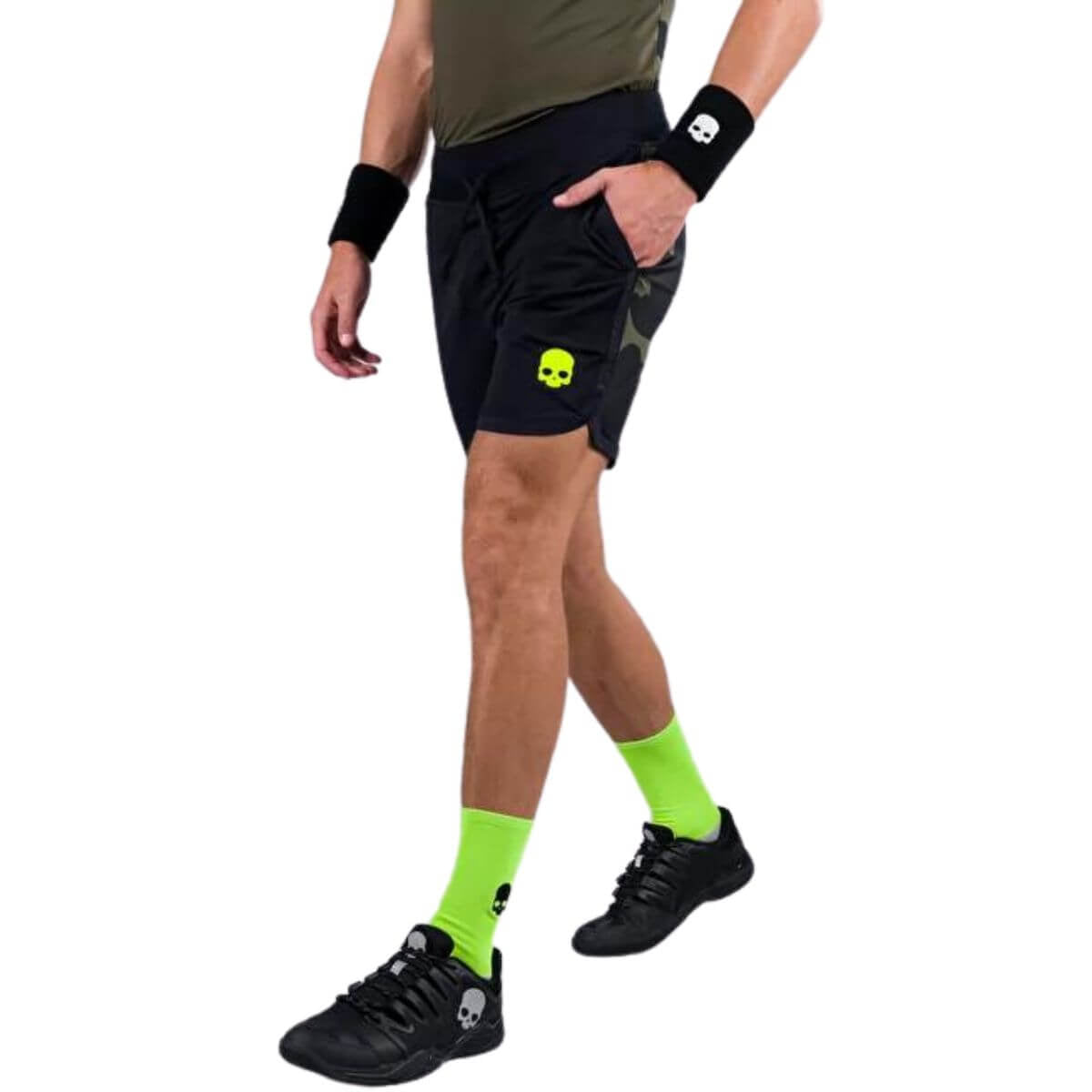 Short Hydrogen Camuflaje Técnico Verde Musgo Hombre - Sur SportsVestuario