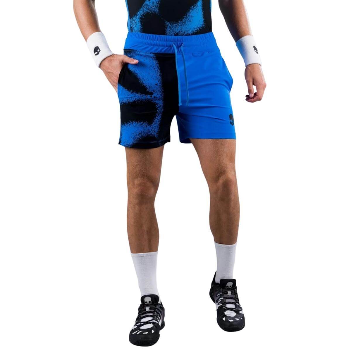 Short Hydrogen Técnico Spray Azul - Sur SportsVestuario