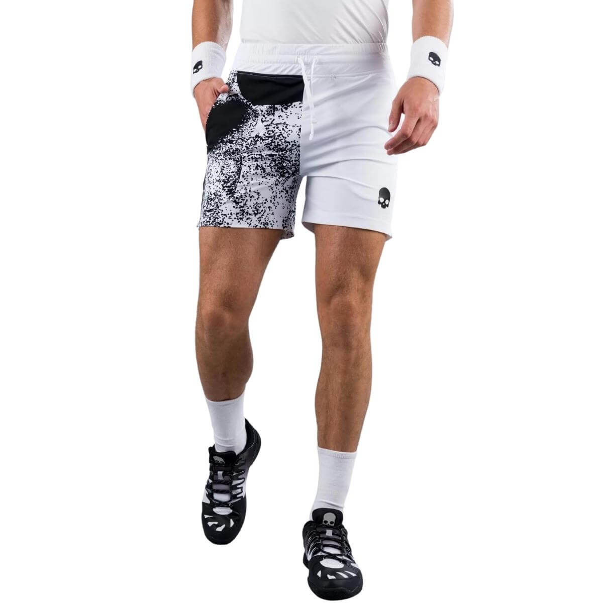 Short Hydrogen Técnico Spray Blanco - Sur SportsVestuario