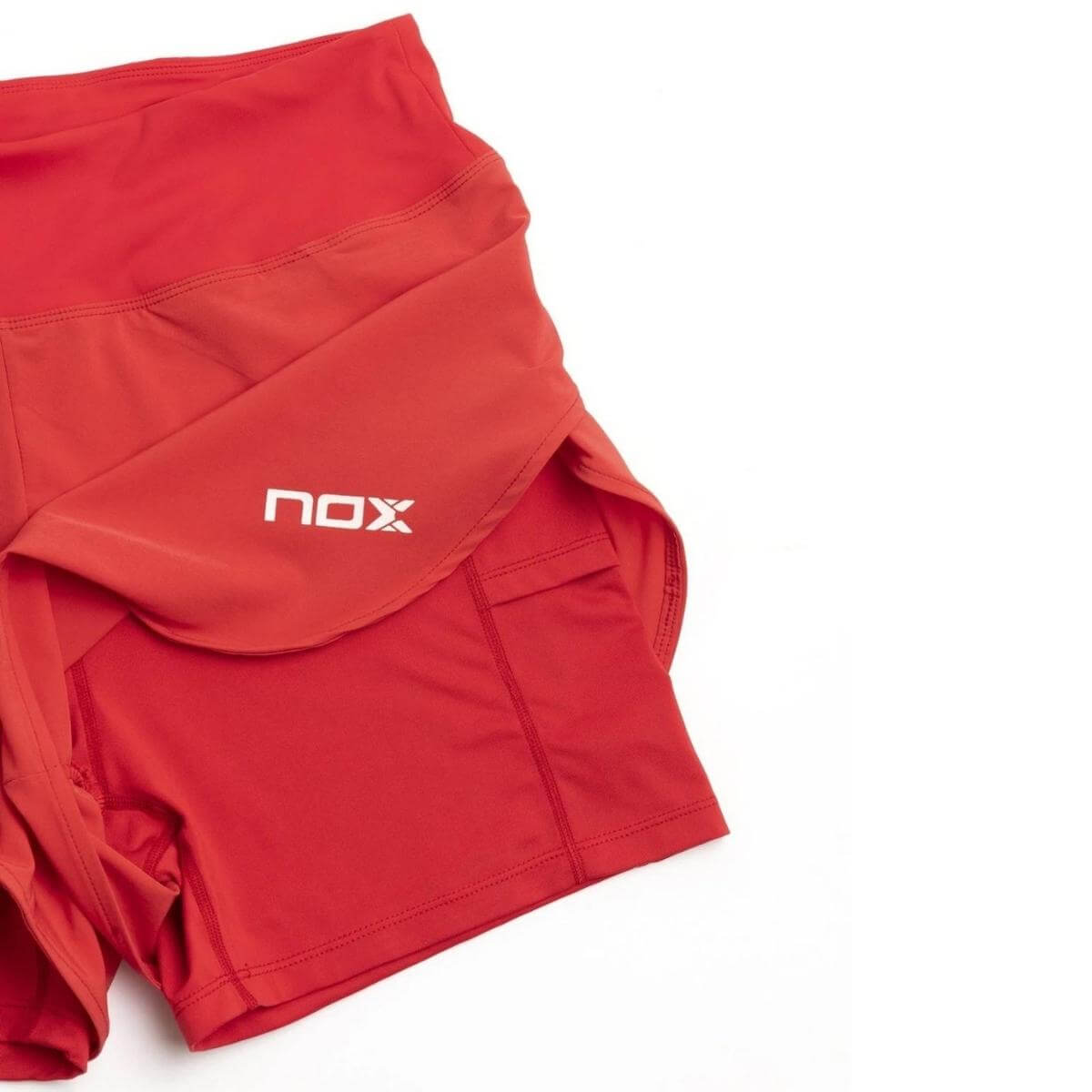 Short Nox Fit Pro Rojo - Sur SportsVestuario
