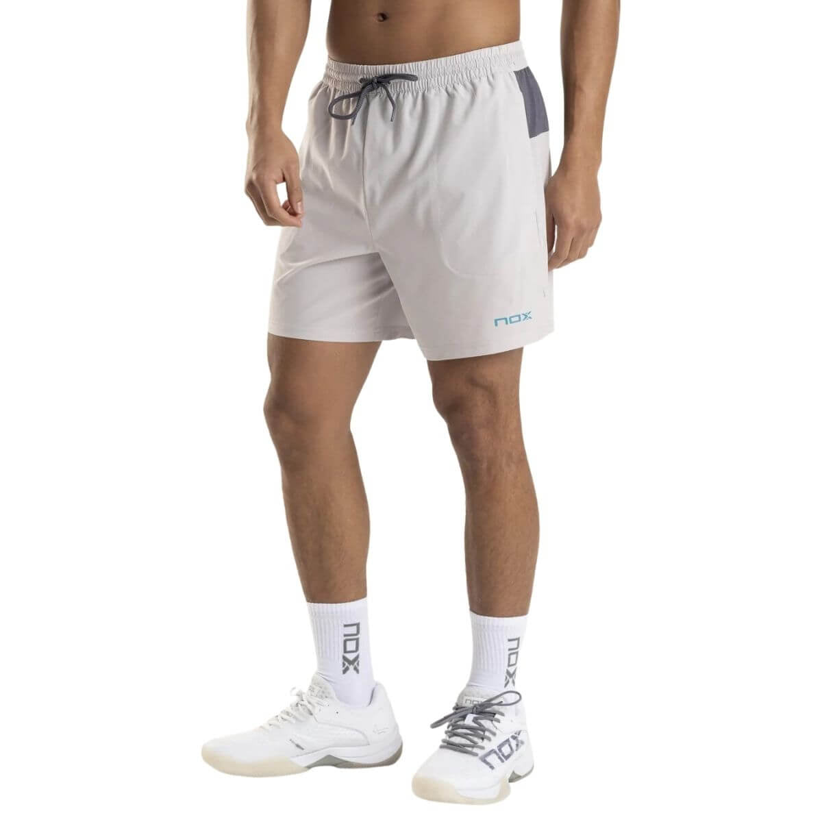 Short Nox Pro Gris Cálido - Sur SportsVestuario