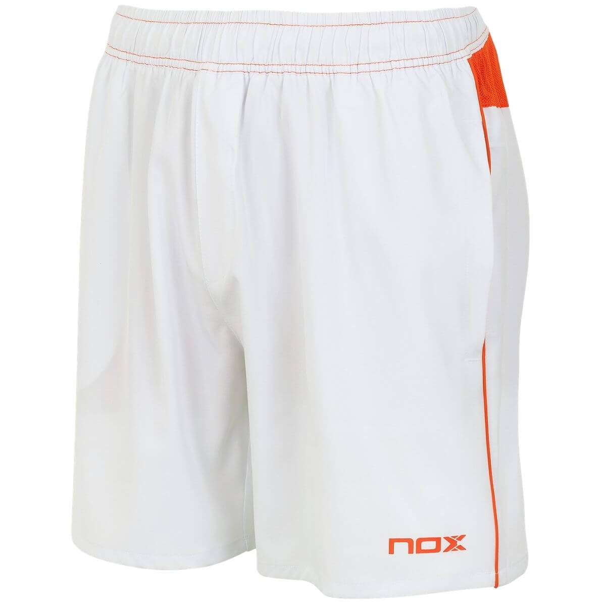Short Nox Team Blanco Logo Rojo - Sur SportsVestuario