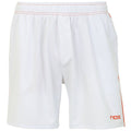 Short Nox Team Blanco Logo Rojo