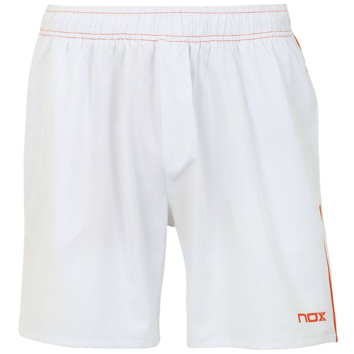 Short Nox Team Blanco Logo Rojo - Sur SportsVestuario