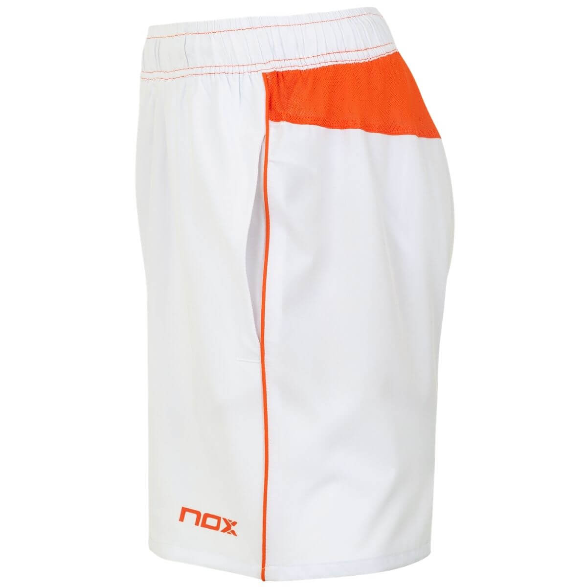 Short Nox Team Blanco Logo Rojo - Sur SportsVestuario