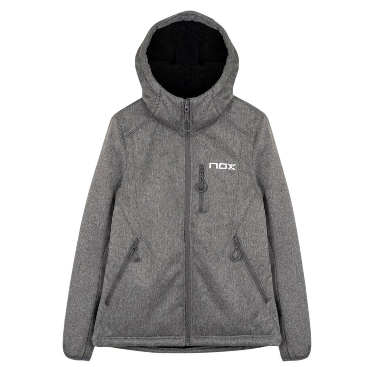 Softshell Nox Mujer Pro Heather Grey 2023/24 - Sur SportsVestuario