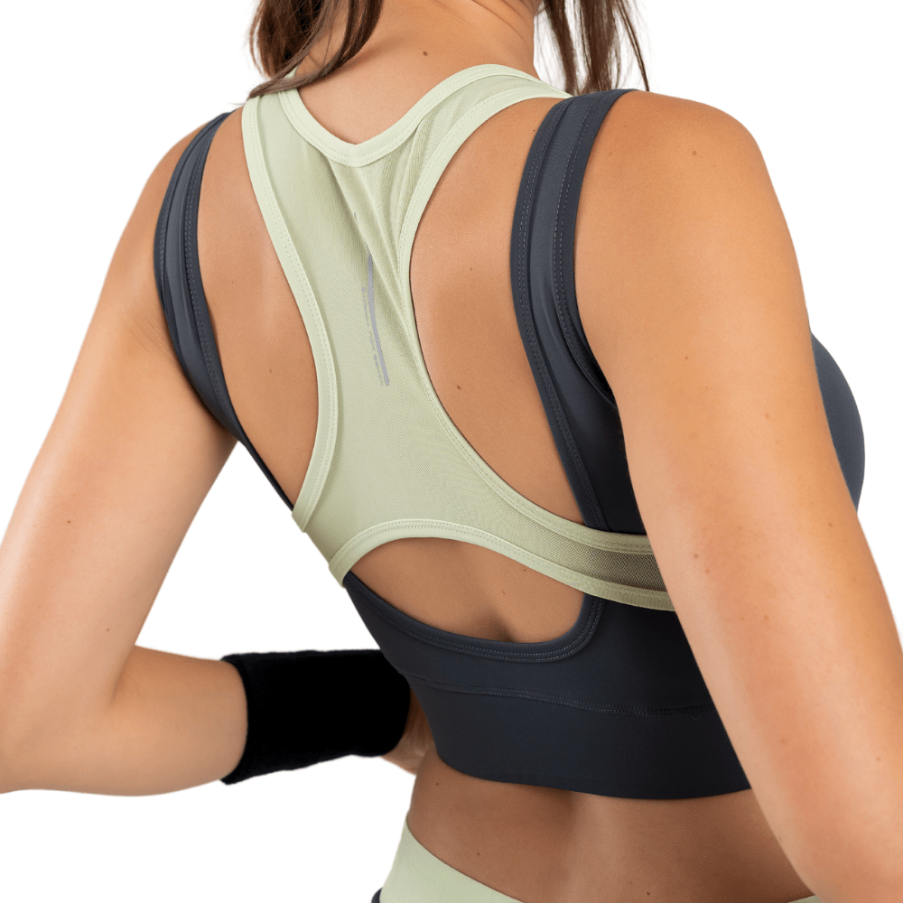 Sujetador Mujer Pro Charcoal Grey - Sur SportsVestuario