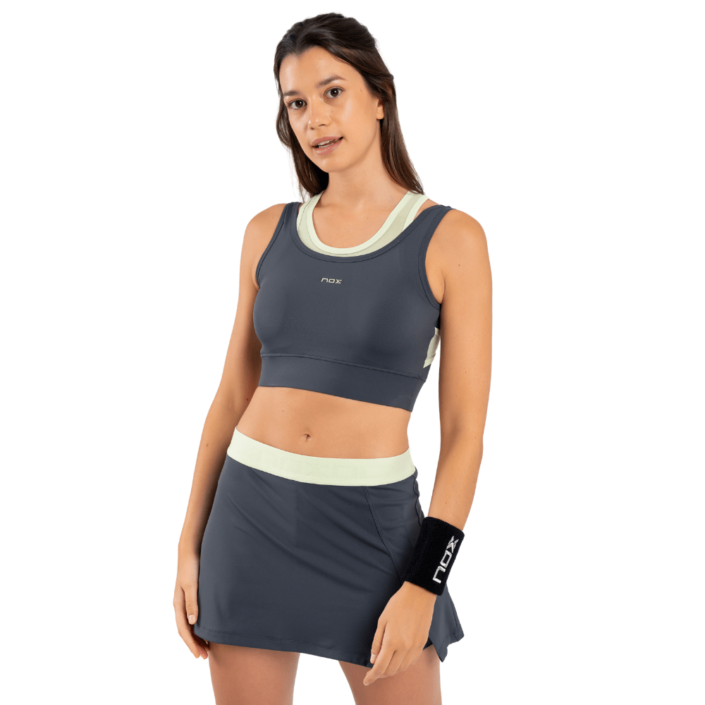 Sujetador Mujer Pro Charcoal Grey - Sur SportsVestuario