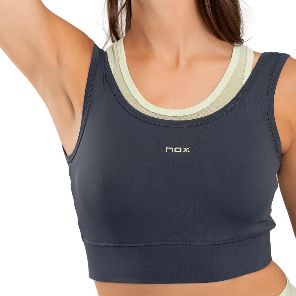 Sujetador Mujer Pro Charcoal Grey - Sur SportsVestuario