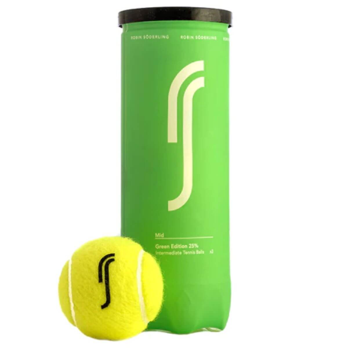 Tarro de Pelota Robin Soderling Green Edition X3 - Sur SportsPelotas