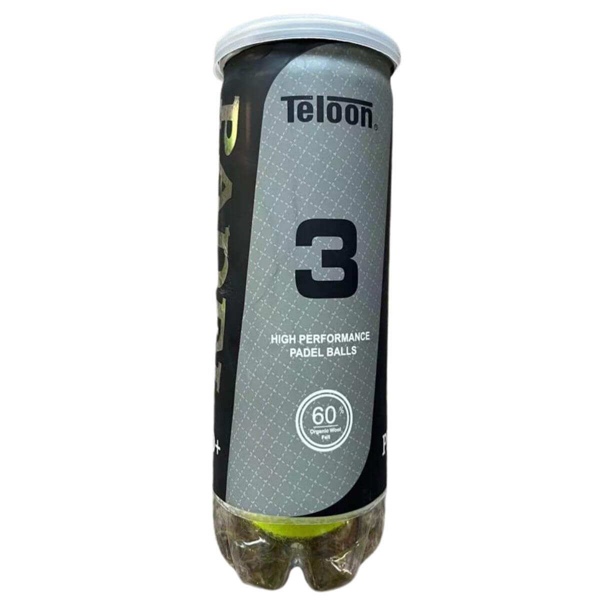Tarro de Pelota Teloon Padel Pro X 3 1 Unidad - Sur SportsPelotas