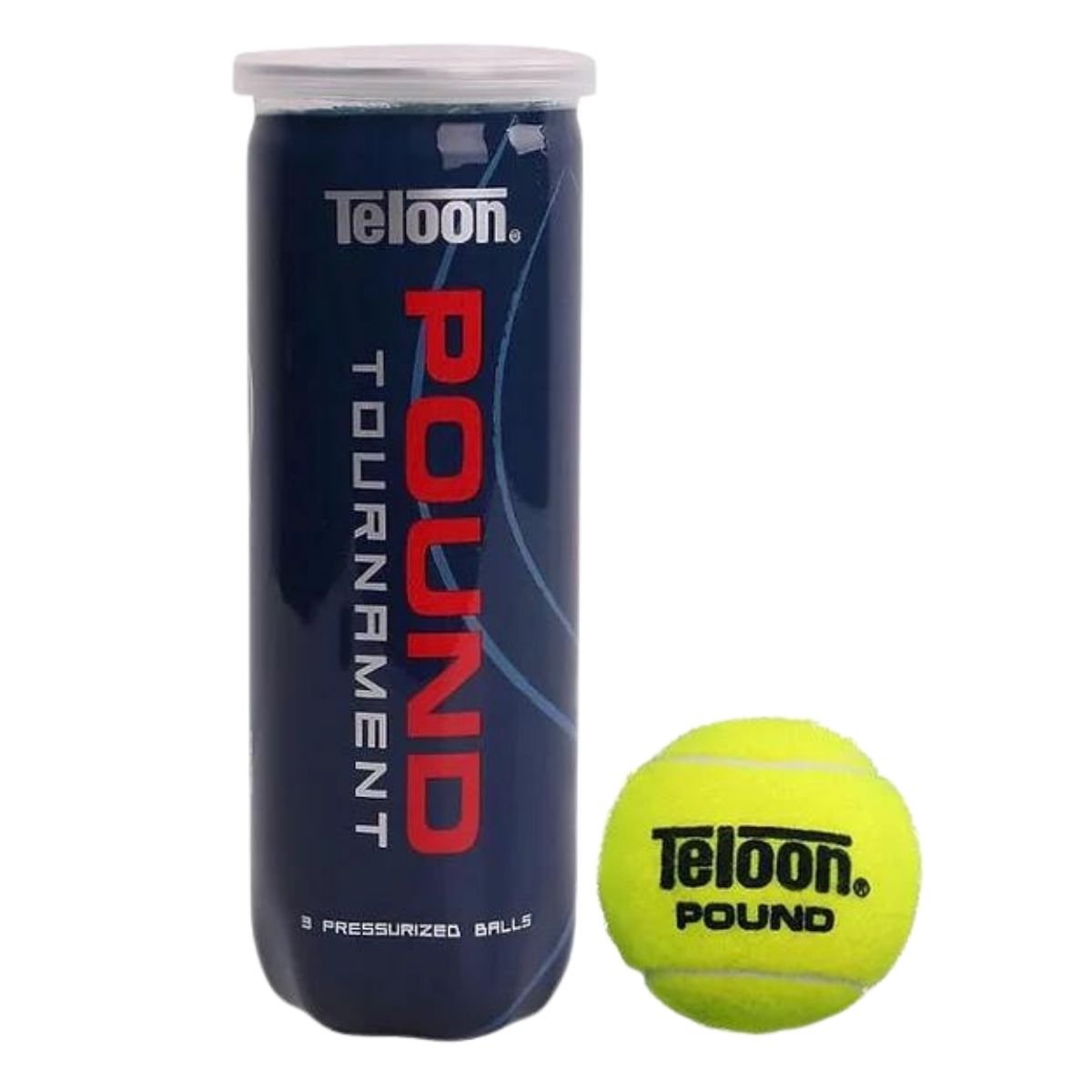 Tarro de Pelota Teloon Pound Tenis X3 1 Unidad - Sur SportsPelotas