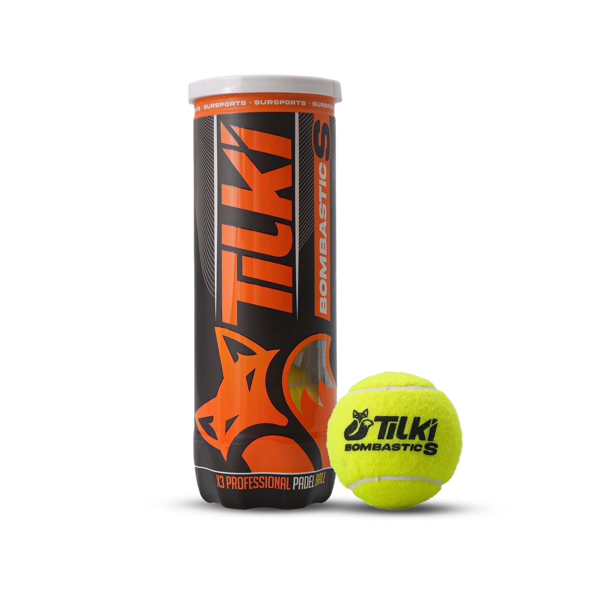 Tarro de Pelota Tilki Padel Bombastic S X3 1 Unidad - Sur SportsPelotas