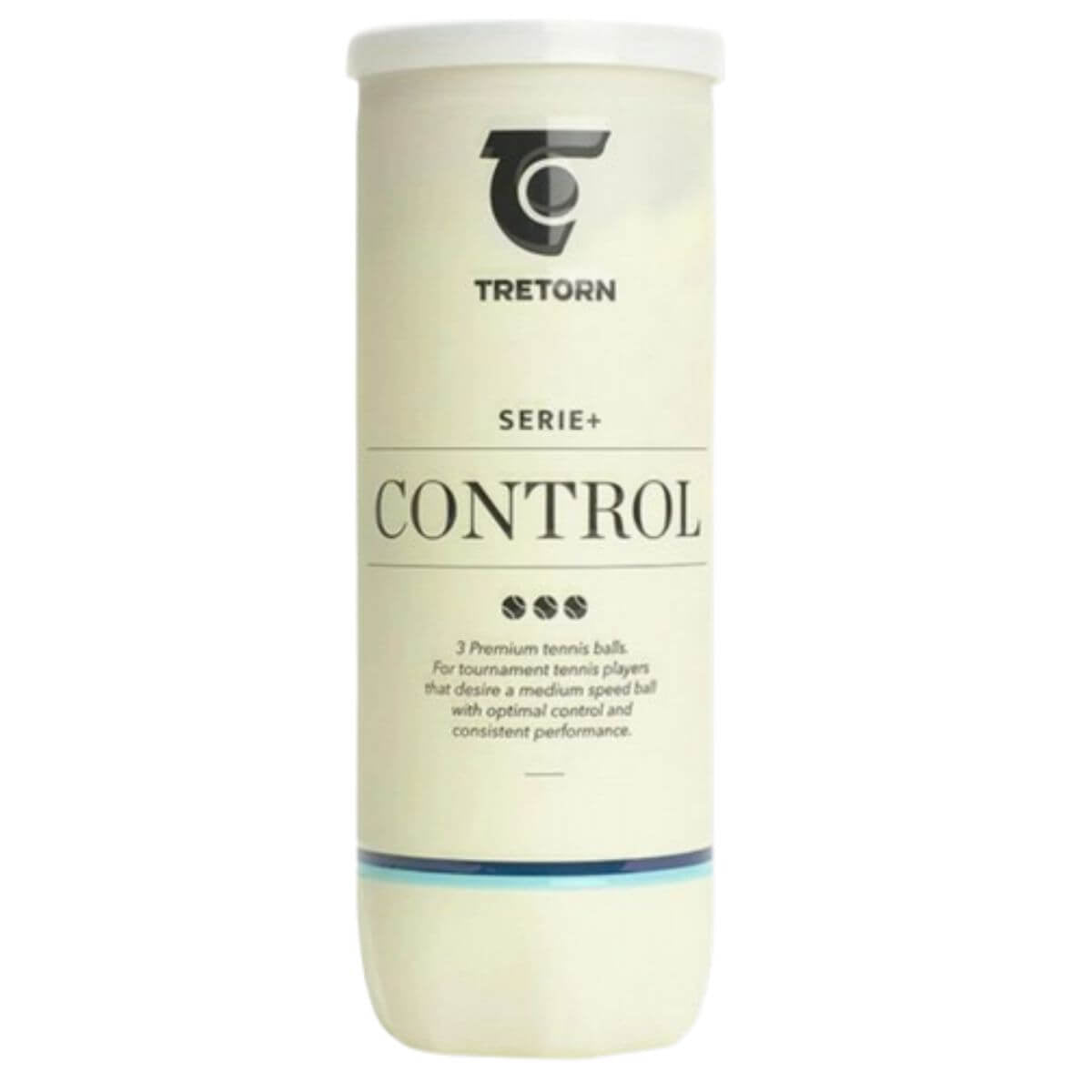Tarro de pelota Tretorn Serie+ Control X3 1 Unidad - Sur SportsPelotas