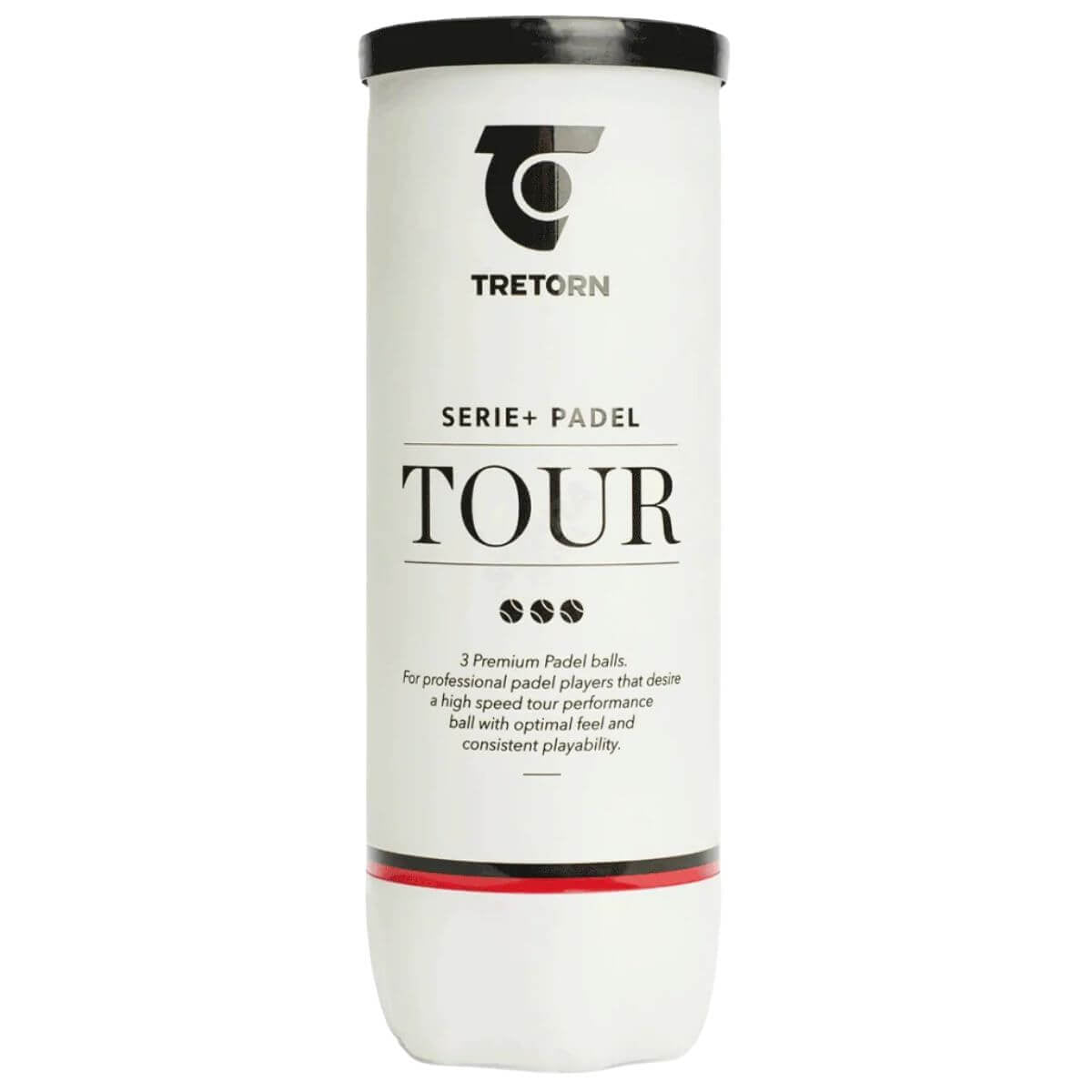 Tarro de pelota Tretorn Serie+ Padel Tour X3 1 Unidad - Sur SportsPelotas