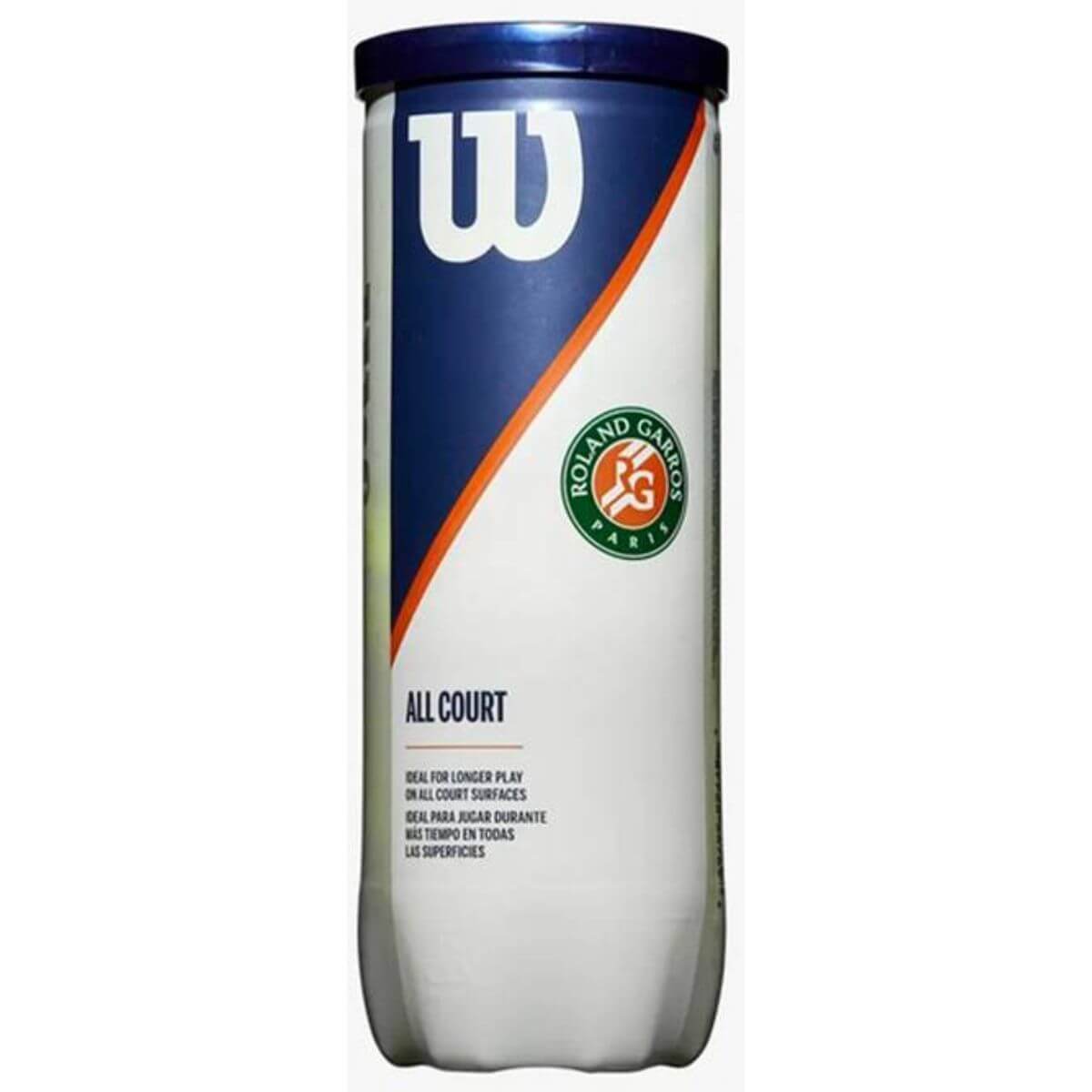 Tarro de Pelota Wilson Roland Garros All Court X3 1 Unidad - Sur SportsPelotas