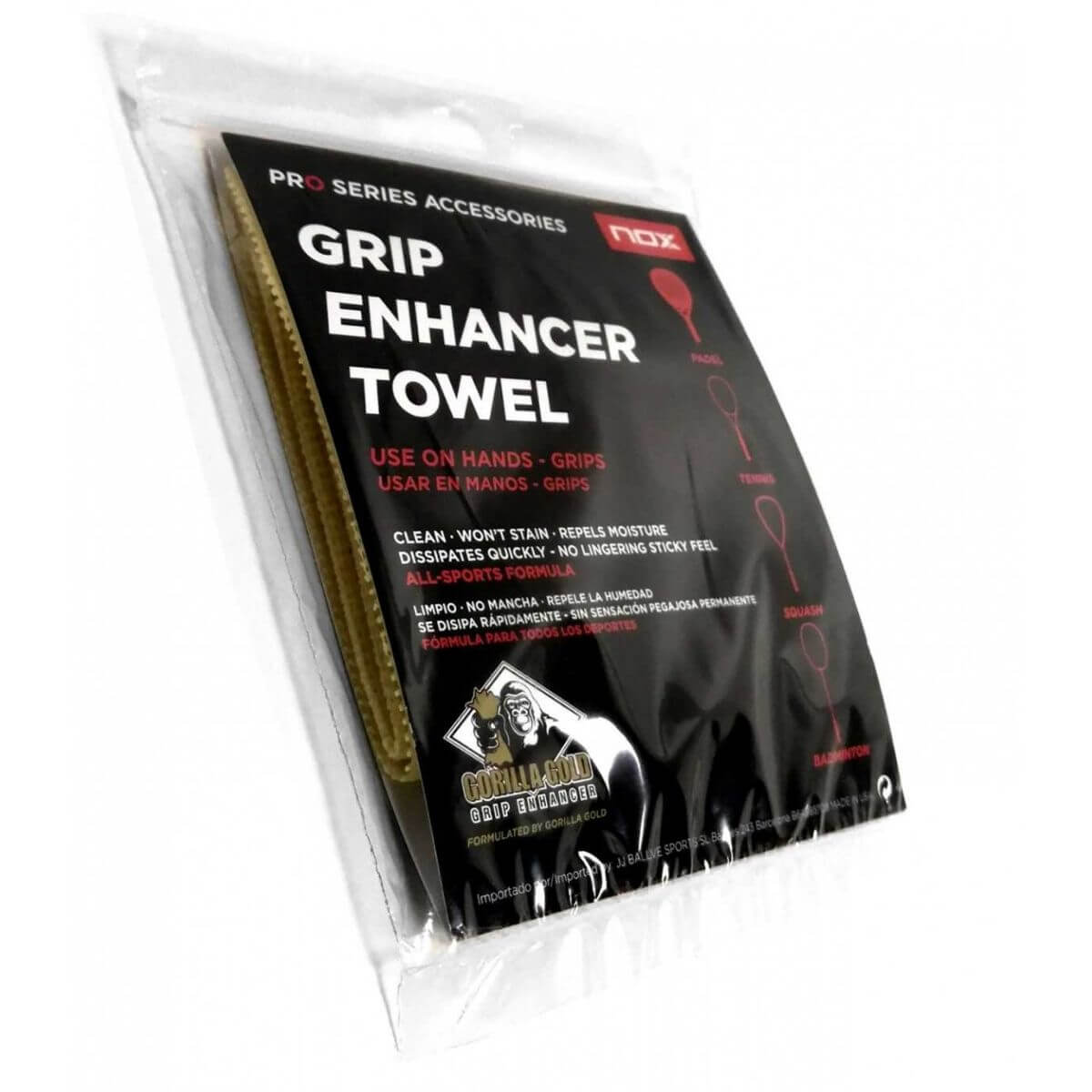 Toalla Nox Grip By Gorilla Gold - Sur SportsAccesorios