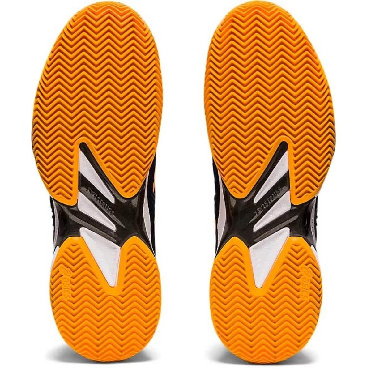 Zapatilla Asics Court FF 2 Clay Azul Marino Naranja - Sur SportsZapatillas