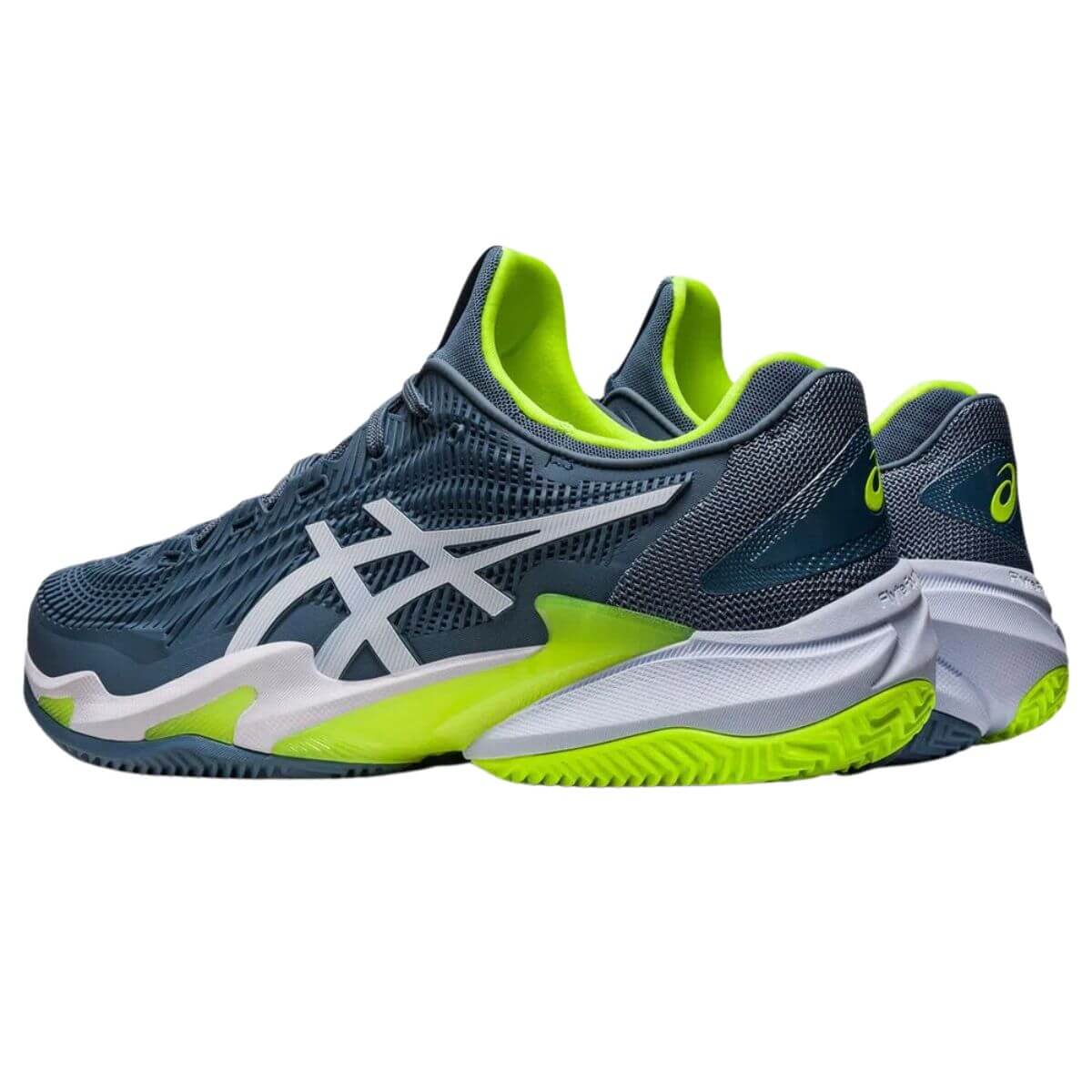 Zapatilla Asics Court FF 3 Clay Steel Blue White - Sur SportsZapatillas