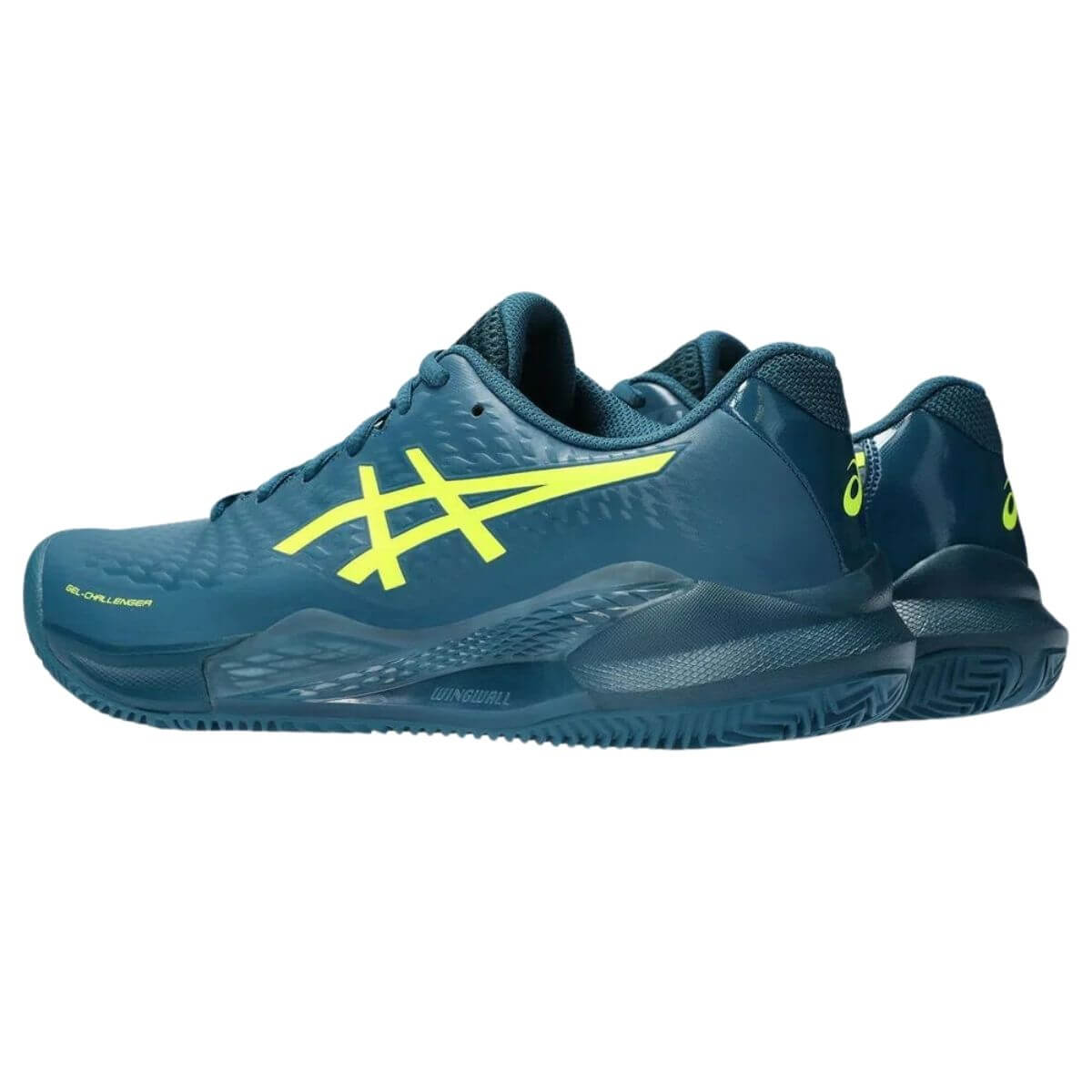 Zapatilla Asics Gel Challenger 14 Clay Restful Teal Safety Yellow - Sur SportsZapatillas
