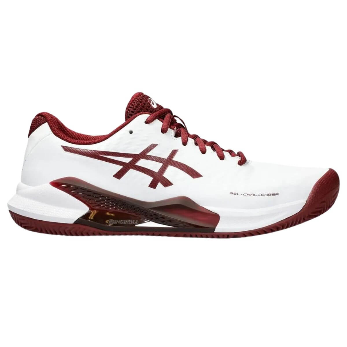 Zapatilla Asics Gel Challenger 14 Clay White Antique Red - Sur SportsZapatillas