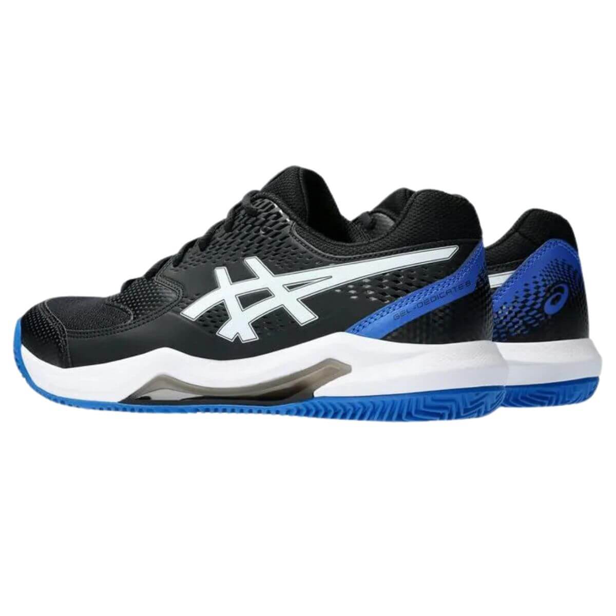 Zapatilla Asics Gel Dedicate 8 Clay Black Tuna Blue - Sur SportsZapatillas