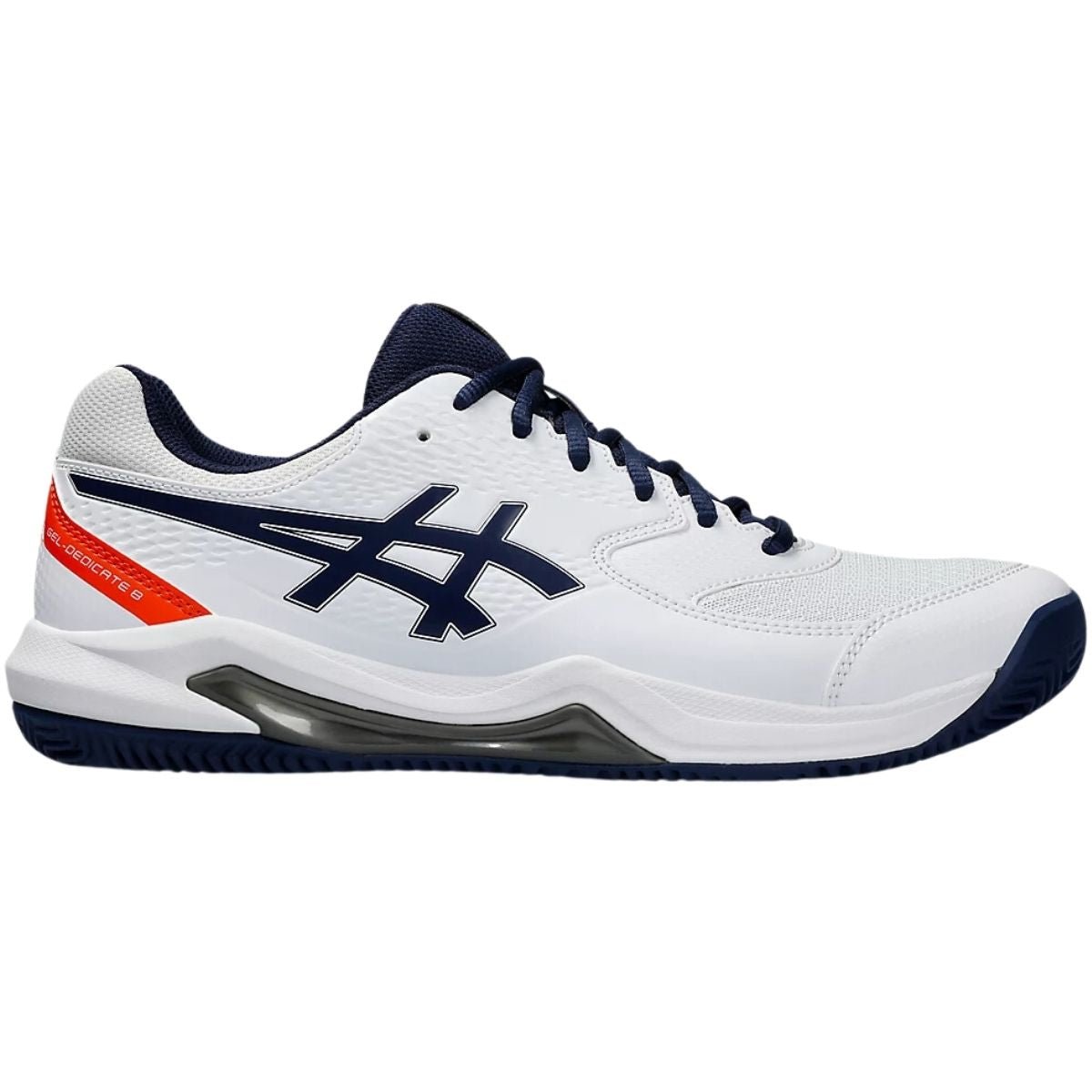 Zapatilla Asics Gel Dedicate 8 Clay White Blue Expanse - Sur SportsZapatillas