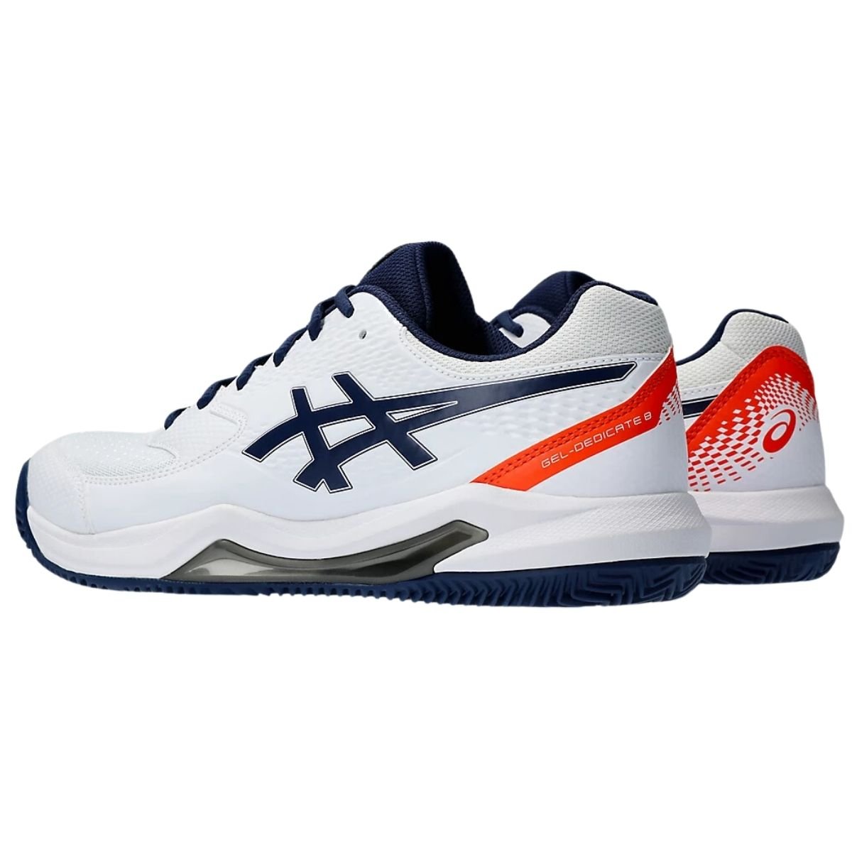 Zapatilla Asics Gel Dedicate 8 Clay White Blue Expanse - Sur SportsZapatillas