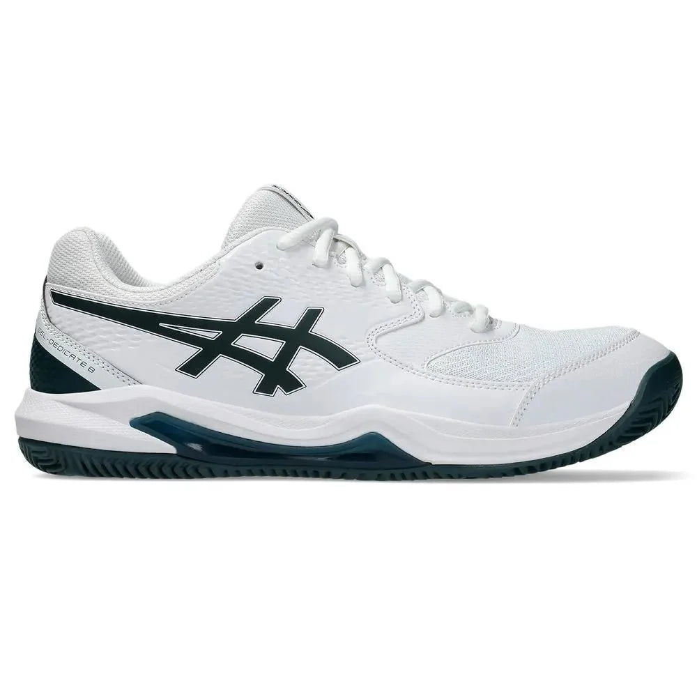 Zapatilla Asics Gel Dedicate 8 Clay White Saxon Green - Sur SportsZapatillas