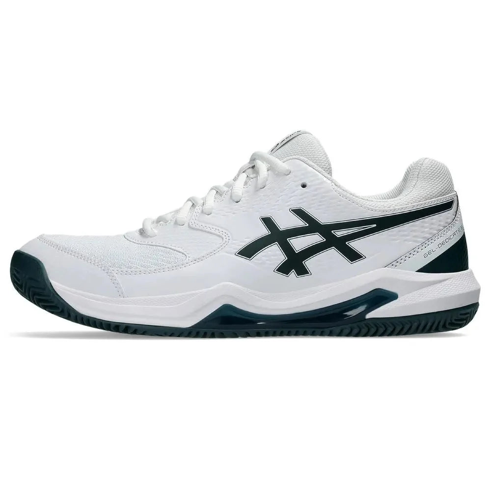 Zapatilla Asics Gel Dedicate 8 Clay White Saxon Green - Sur SportsZapatillas