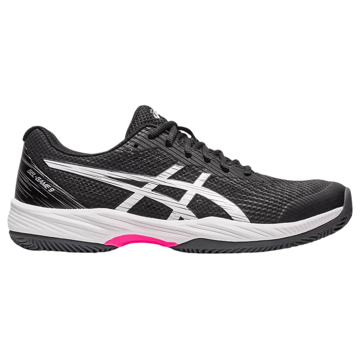 Zapatilla Asics Gel Game 9 Clay Black Hot Pink - Sur SportsZapatillas