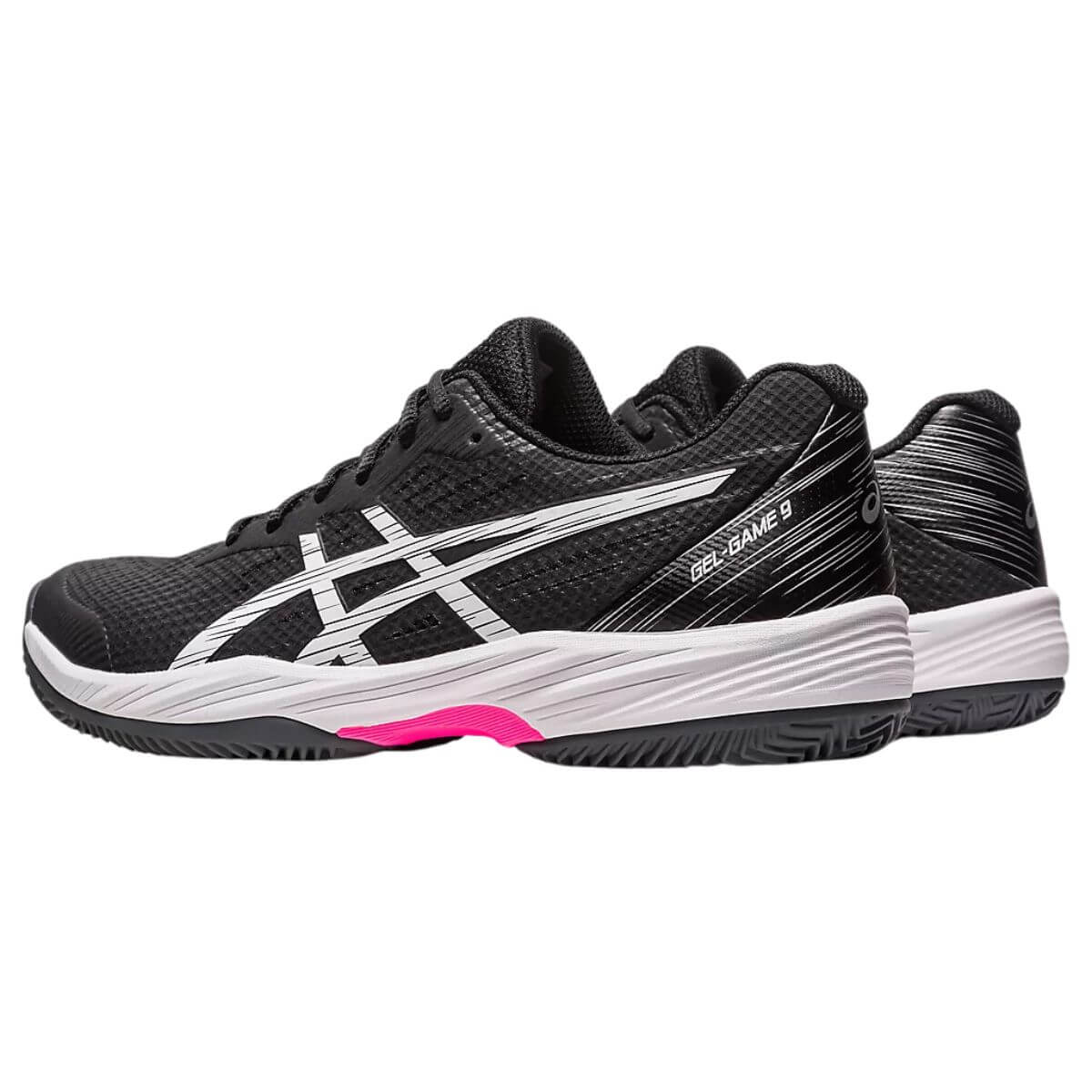 Zapatilla Asics Gel Game 9 Clay Black Hot Pink - Sur SportsZapatillas
