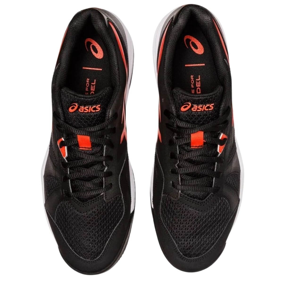 Zapatilla Asics Gel Padel Pro 5 Negro Rojo - Sur SportsZapatillas
