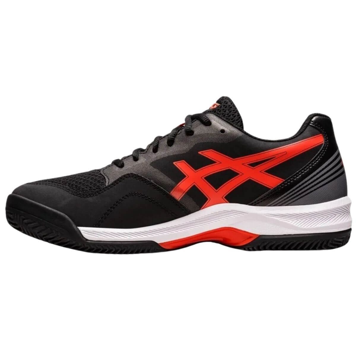 Zapatilla Asics Gel Padel Pro 5 Negro Rojo - Sur SportsZapatillas