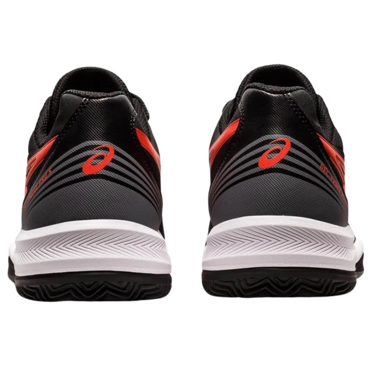 Zapatilla Asics Gel Padel Pro 5 Negro Rojo - Sur SportsZapatillas