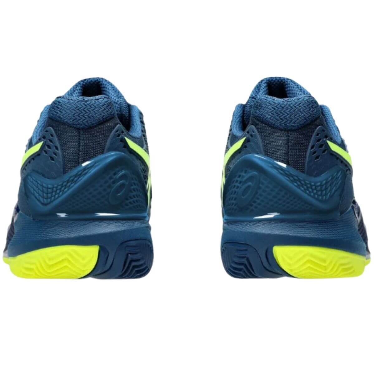 Zapatilla Asics Gel Resolution 9 Clay Mako Blue Safety Yellow - Sur SportsZapatillas