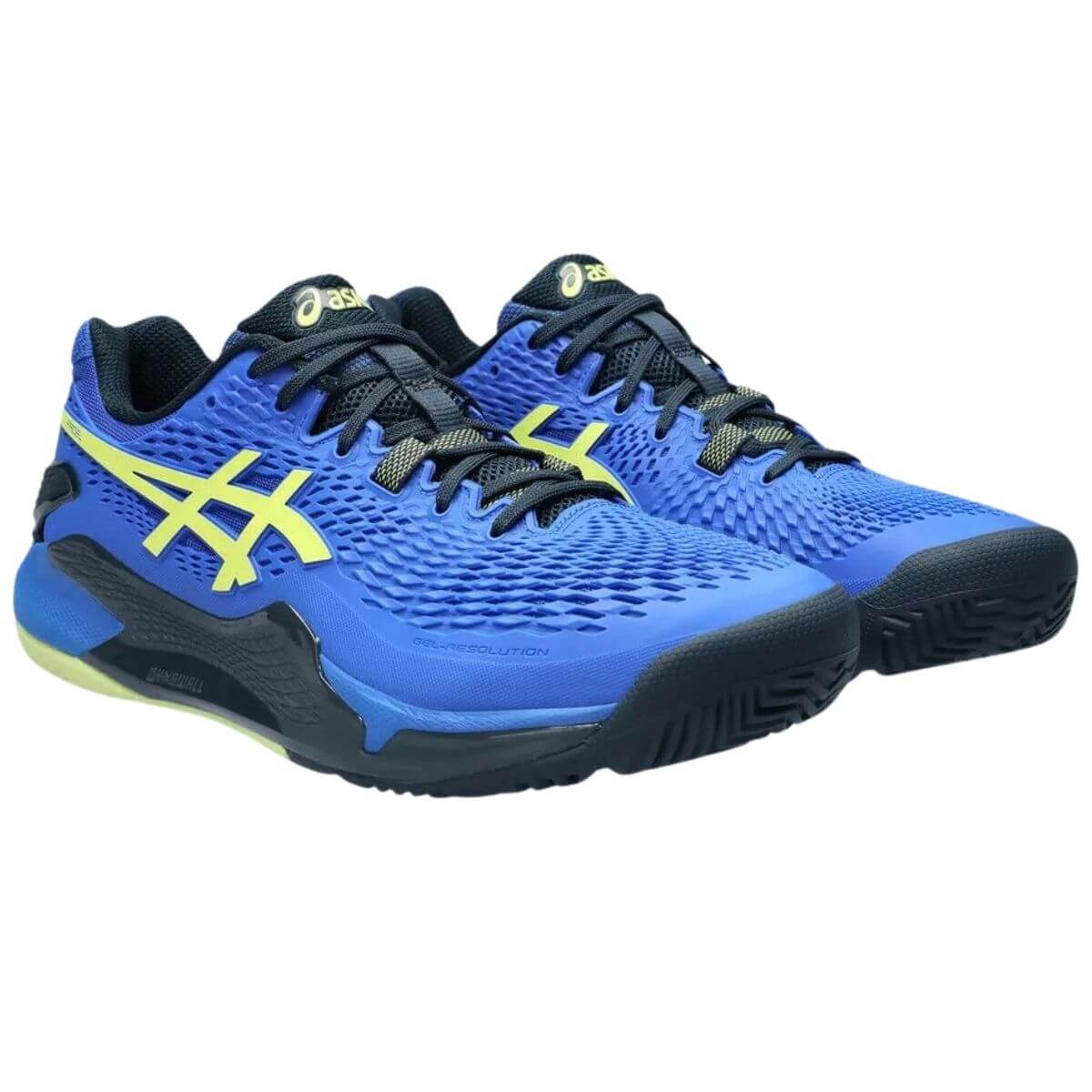 Zapatilla Asics Gel Resolution 9 Padel Illusion Blue Glow Yellow - Sur SportsZapatillas