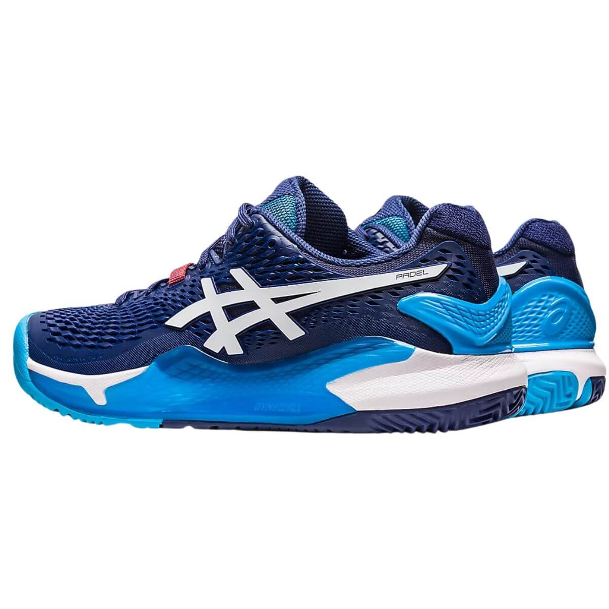 Zapatilla Asics Gel Resolution 9 Padel Indigo Blue White - Sur SportsZapatillas