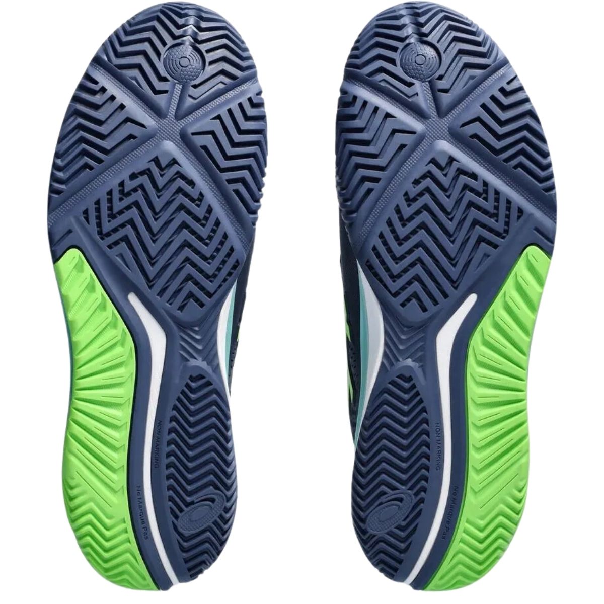 Zapatilla Asics Gel Resolution 9 Padel Thunder Blue Electric Lime - Sur SportsZapatillas