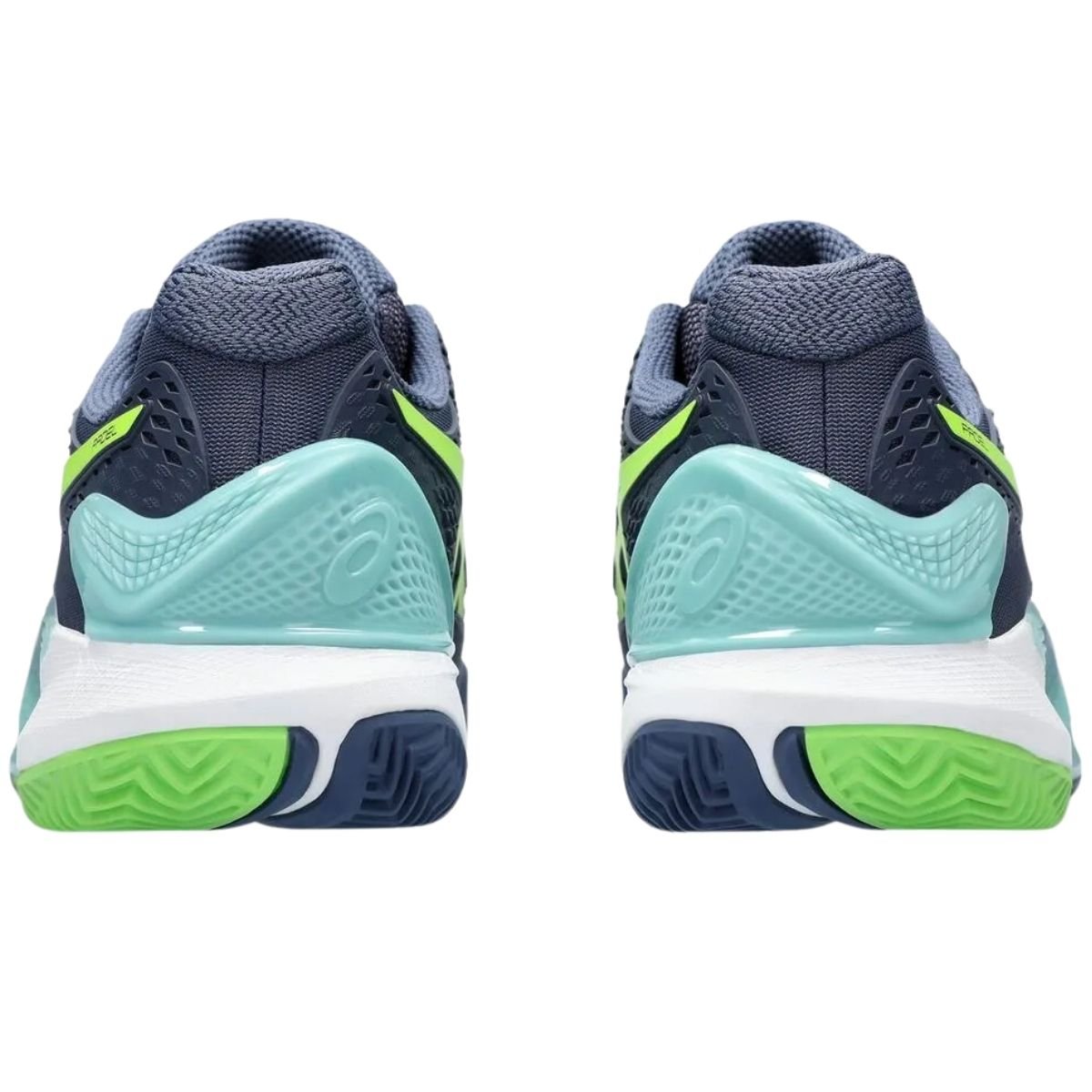 Zapatilla Asics Gel Resolution 9 Padel Thunder Blue Electric Lime - Sur SportsZapatillas