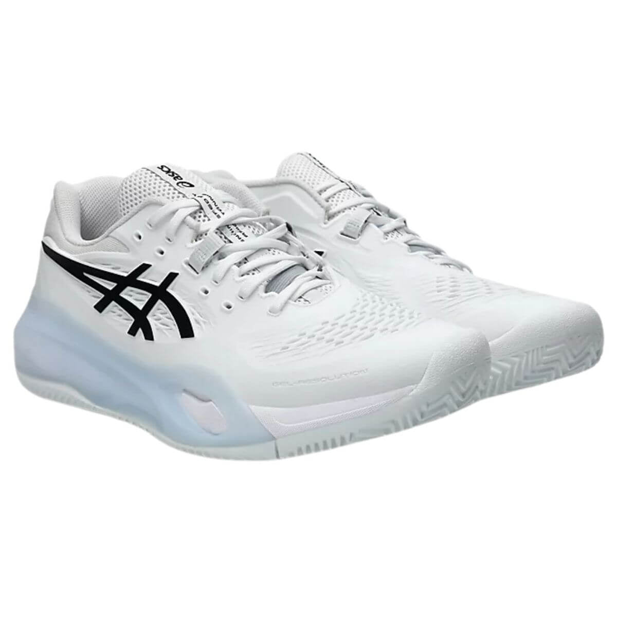 Zapatilla Asics Gel Resolution X Clay Black White - Sur SportsZapatillas