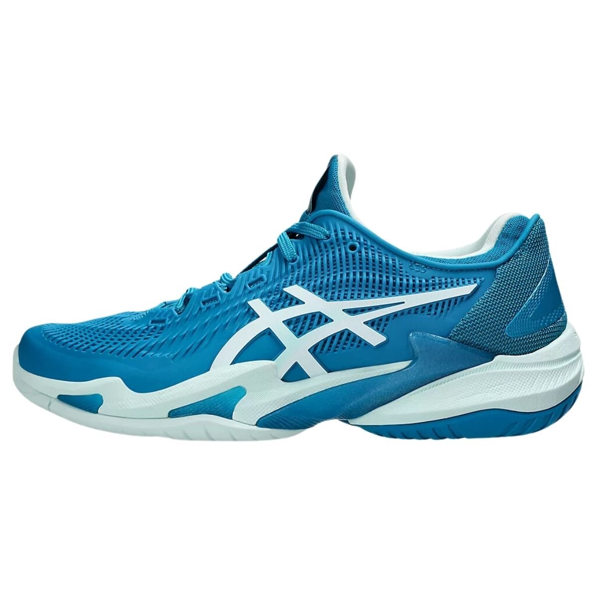 Zapatilla Asics Mujer Court FF 3 Clay Teal Blue White - Sur SportsZapatillas