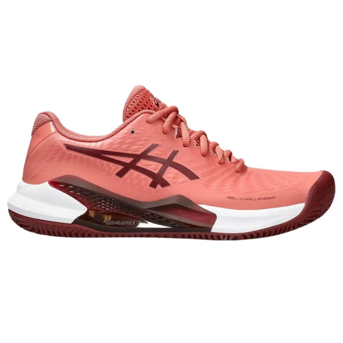 Zapatilla Asics Mujer Gel Challenger 14 Clay Light Garnet Antique Red - Sur SportsZapatillas