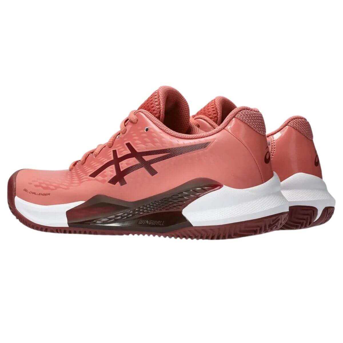 Zapatilla Asics Mujer Gel Challenger 14 Clay Light Garnet Antique Red - Sur SportsZapatillas